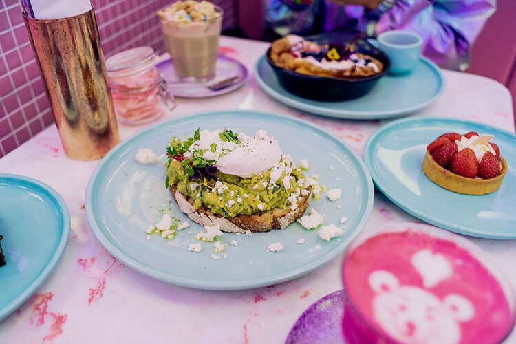 18 most Instagrammable cafés & restaurants in London 23 18mostInstagrammablecafesrestaurantsandbarsinLondonELNcafeWardourStreetSohoneonpinkarcade 2