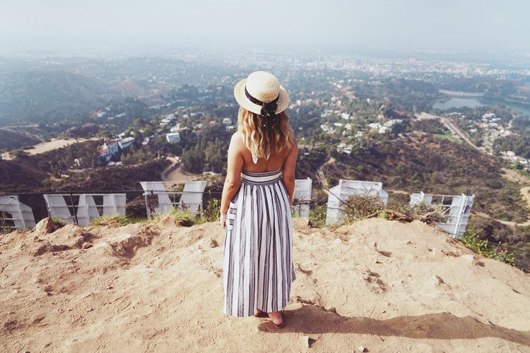 How to hike to the Hollywood sign 1 Postcards from Hawaii Travel Lifestyle Blog Gabriella Wisdom How to hike to the Hollywood Hills