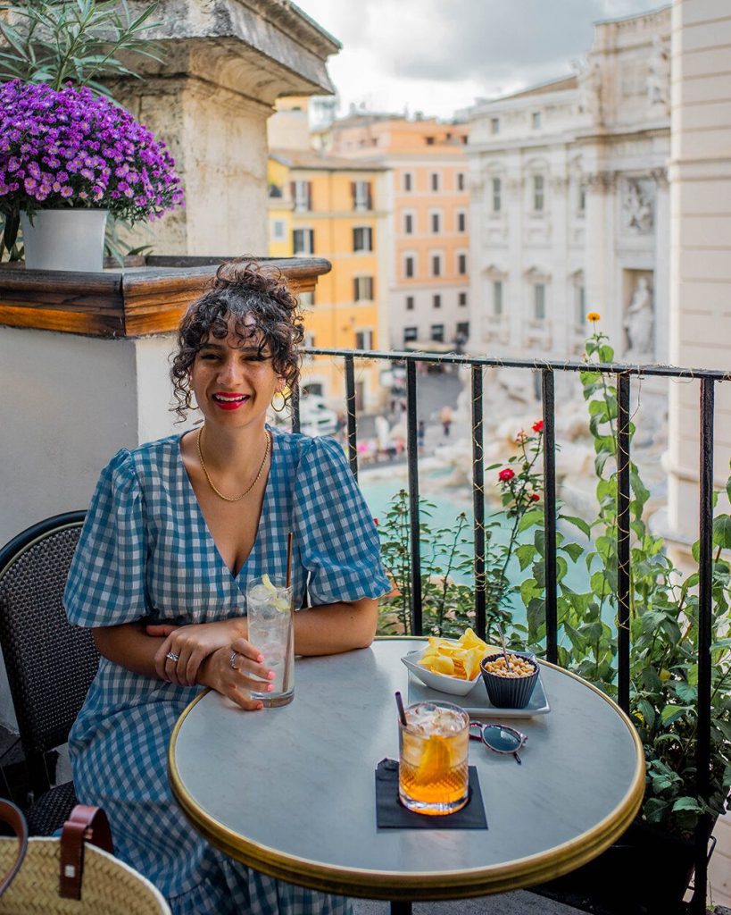 6 rooftop bars and restaurants in Rome, Italy 24 6rooftopbarsandrestaurantsinRomeItalyGardenRoofTreviatHotelRelaisFontanaDiTrevi 2