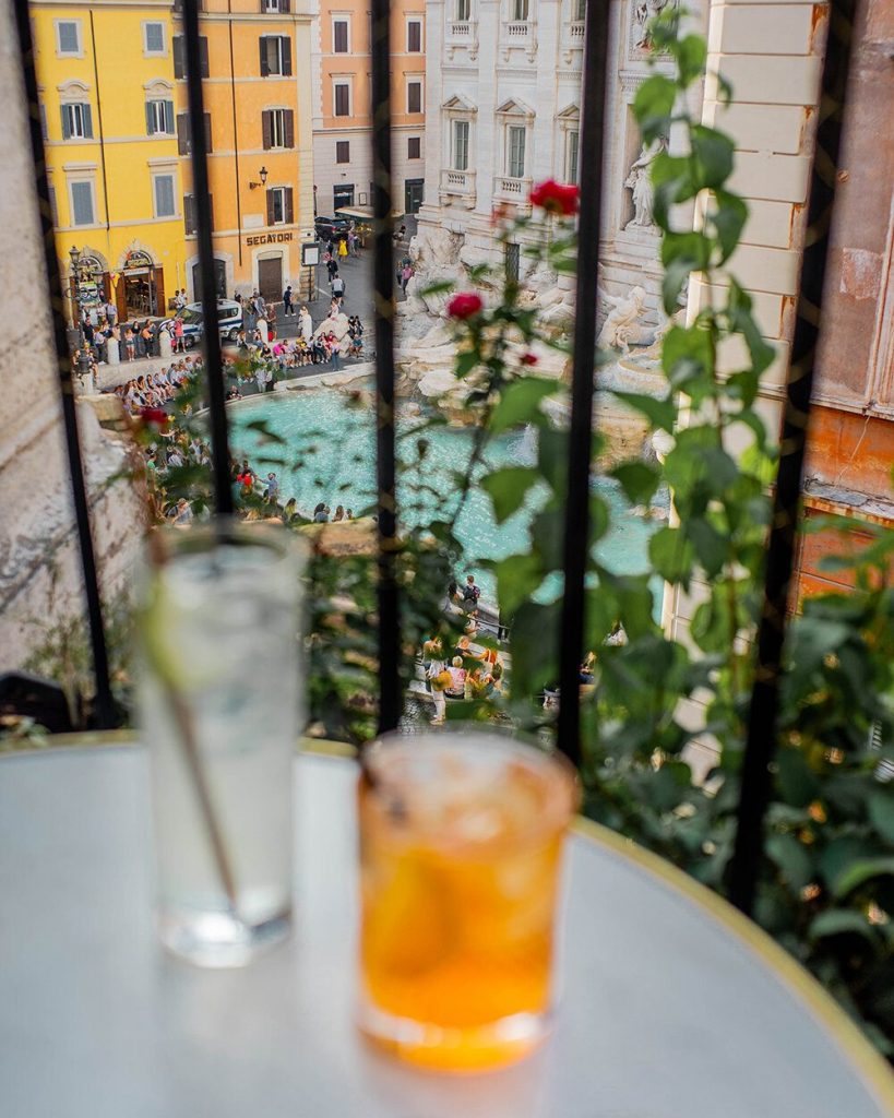 6 rooftop bars and restaurants in Rome, Italy 26 6rooftopbarsandrestaurantsinRomeItalyGardenRoofTreviatHotelRelaisFontanaDiTrevi 4