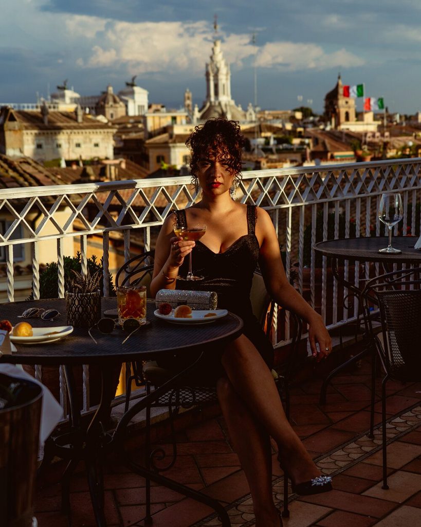 6 rooftop bars and restaurants in Rome, Italy 7 6rooftopbarsandrestaurantsinRomeItalyMaterTerraeMaterTerraeatBioHotelRaphaël 4