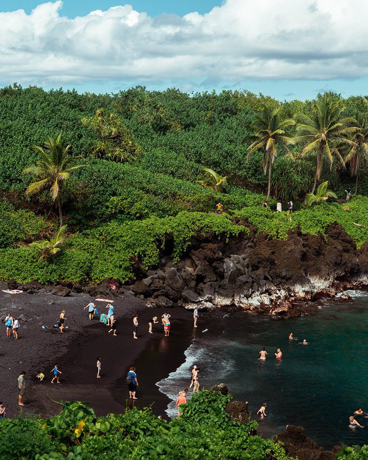 6 of the best things to do on Maui, Hawaii 12 BlackBeachWaianapanapaRoadtoHanaMauiHawaiitodo 2