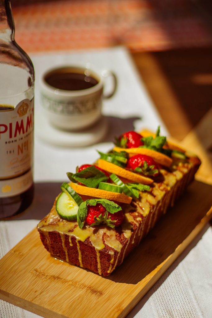 Pimm’s cake recipe with zesty Pimm’s drizzled glaze 1 DSC00958