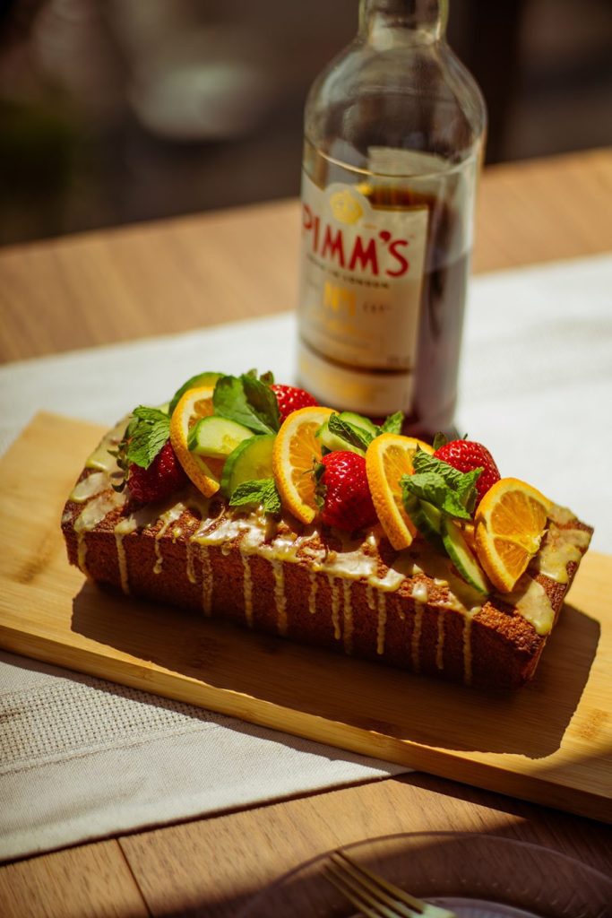 Pimm’s cake recipe with zesty Pimm’s drizzled glaze 2 DSC00961