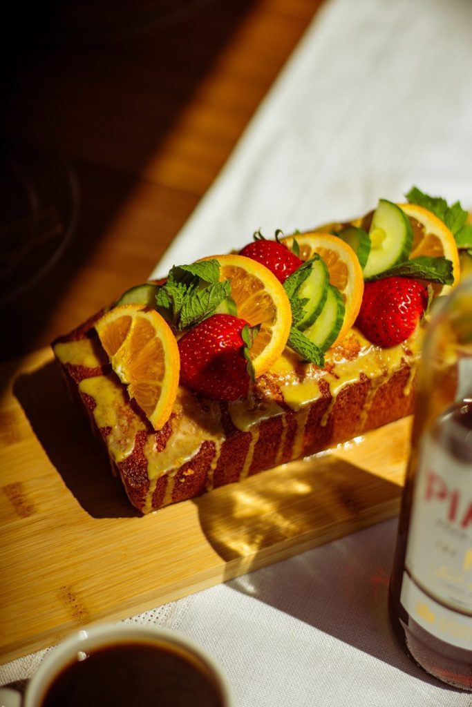 Pimm’s cake recipe with zesty Pimm’s drizzled glaze 3 DSC00966