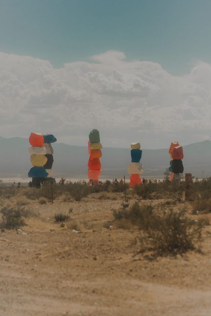 5 Most Instagrammable places in Las Vegas for content creators 19 Most Instagrammable places in Vegas for content creators, Instagra Guide Las Vegas, Vegas photo spots, 7 Magic Mountains, Bellagio Fountains, Welcome to Fabulous Las Vegas sign, Neon Museum, Fremont St