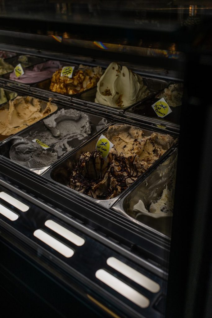 Things to do in Newtown & Enmore, Sydney Australia 12 Ice cream counter at Cow & The Moon
