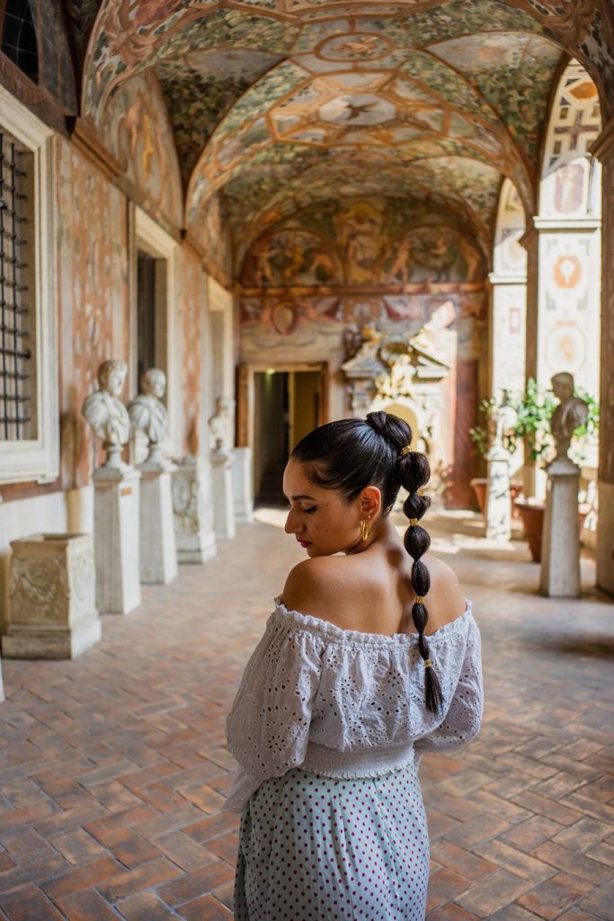 14 best places in Rome to take photos - Rome Instagram & TikTok Guide 12 Postcards from Hawaii Travel and Lifestyle Blog Gabriella Wisdom 14 best places in Rome to take photos, Rome Instagram & TikTok Guide Museo Nazionale Romano, Palazzo Altemps