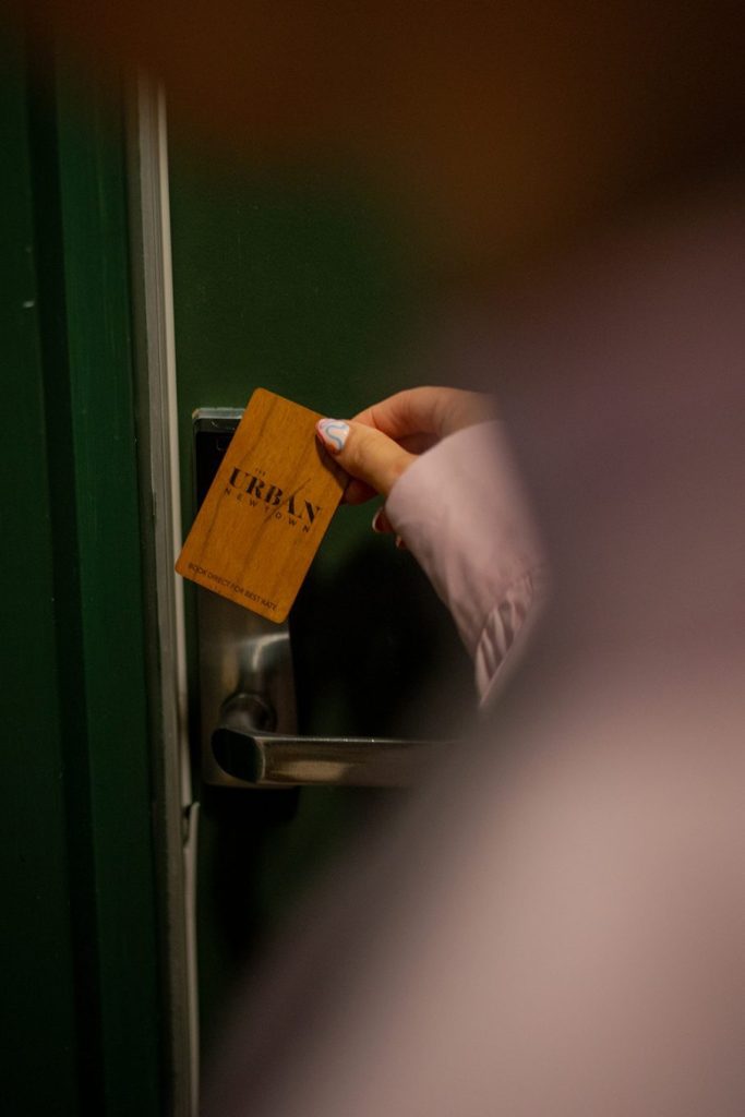 Things to do in Newtown & Enmore, Sydney Australia 3 Wooden hotel key card at The Urban Newtown