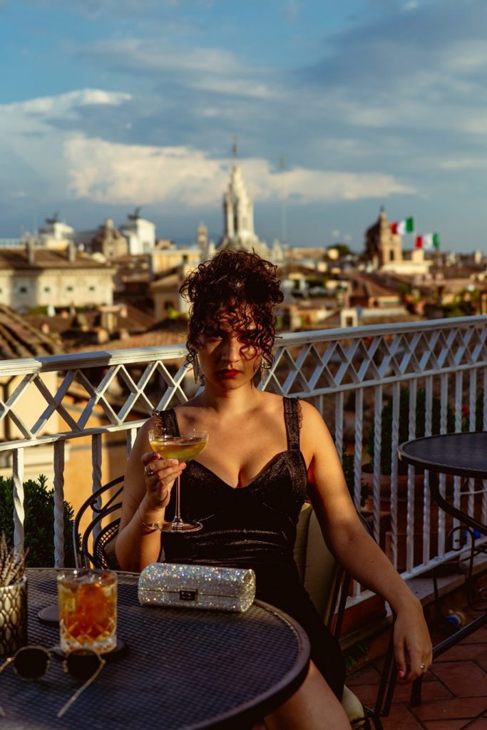 14 best places in Rome to take photos - Rome Instagram & TikTok Guide 17 Postcards from Hawaii Travel and Lifestyle Blog Gabriella Wisdom 14 best places in Rome to take photos, Rome Instagram & TikTok Guide Bramante Terrace at Bio Hotel Raphaël, Relais & Châteaux