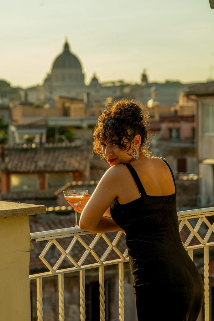 14 best places in Rome to take photos - Rome Instagram & TikTok Guide 16 Postcards from Hawaii Travel and Lifestyle Blog Gabriella Wisdom 14 best places in Rome to take photos, Rome Instagram & TikTok Guide Bramante Terrace at Bio Hotel Raphaël, Relais & Châteaux