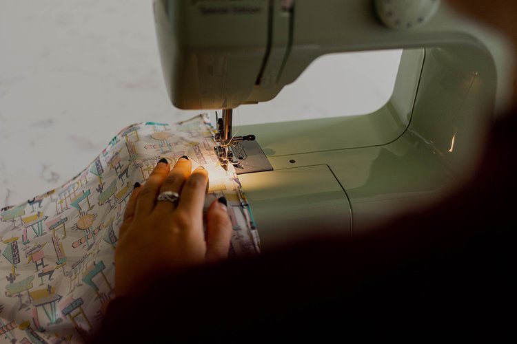 How to make a hanky (reusable tissue) tutorial 2 Postcards From Hawaii Travel Lifestyle Blog HOW TO MAKE A HANKY (REUSABLE TISSUE) TUTORIAL reusable tissue How to make a hankie
