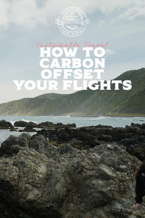 PostcardsfromHawaiiSustainableTravelHowtoCarbonOffsetyourflight
