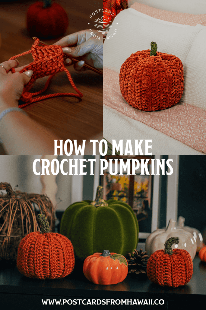 How to make crochet pumpkins - free crochet pattern and tutorial 29 3E3E50B7 30A0 4F9E AADF 2AAF64D0C2E5