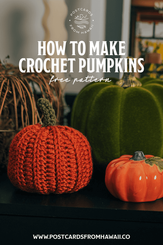 How to make crochet pumpkins - free crochet pattern and tutorial 28 CAB8916D B067 457D A963 723035842911